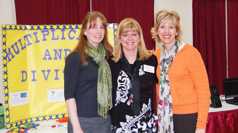 Pictured: Mrs. Van Hecke, Mrs. Dunathan, and Mrs. Borowski at HASD Expo 2013