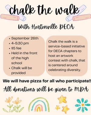 Chalk the Walk - Information in Text Area