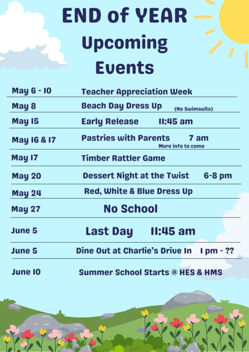 End of Year Events