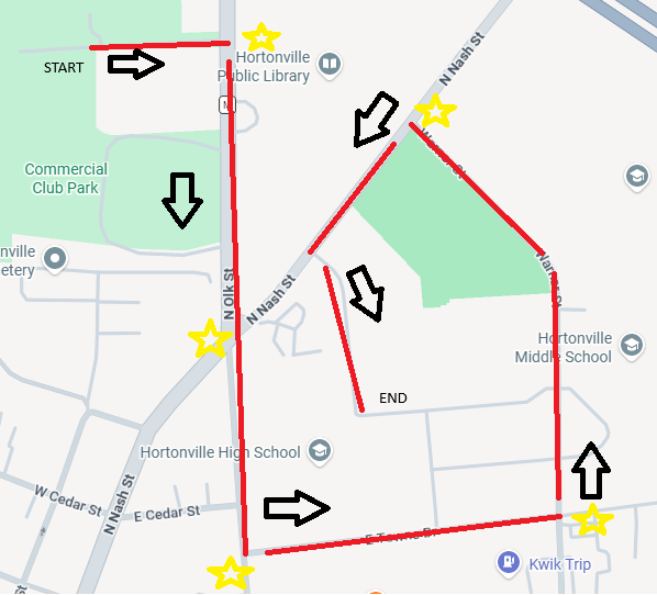Map of 2026 parade route (directions available in content block)